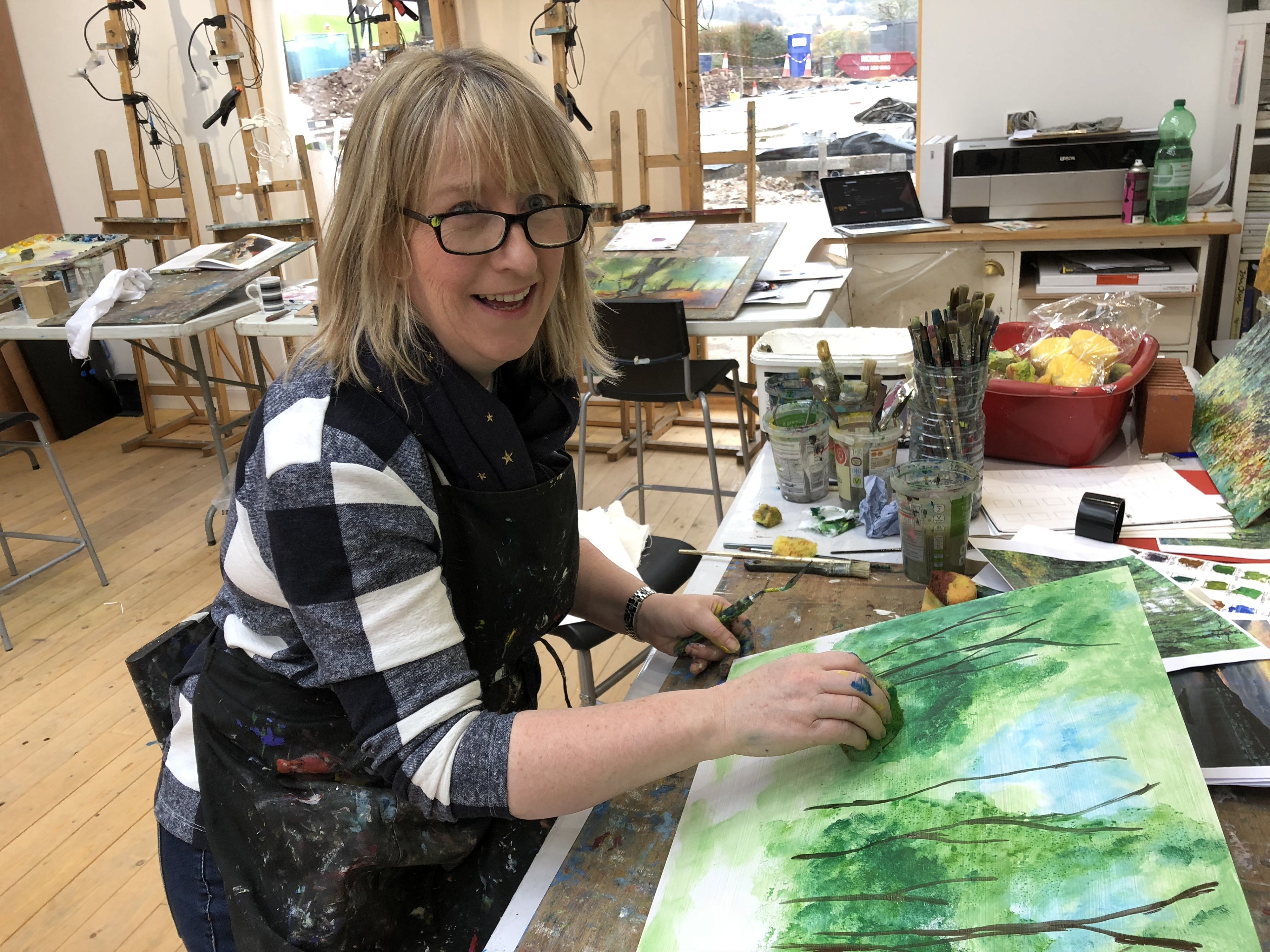  Acrylic Painting workshop – introduction to acrylic with Lorna Mackay