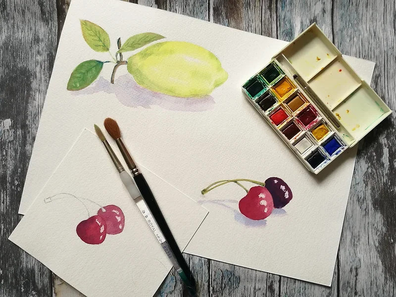 How to Begin Watercolour Painting - 4 Weeks