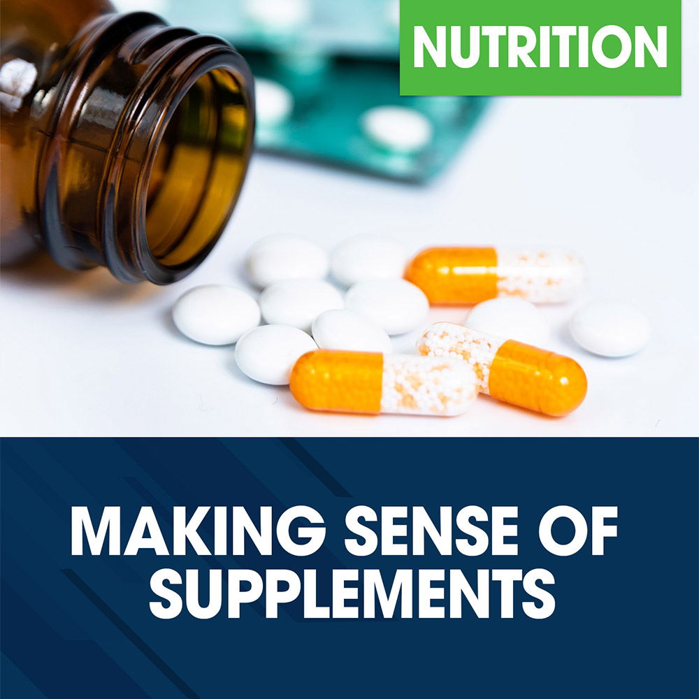 NASM Making Sense of Supplements