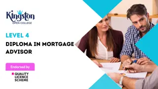 Level 4 Diploma in Mortgage Advisor - QLS Endorsed