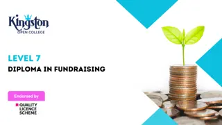 Level 7 Diploma in Fundraising - QLS Endorsed