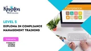 Level 5 Diploma in Compliance Management Training - QLS Endorsed