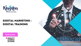 Digital Marketing : Digital Training - QLS Endorsed