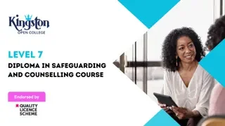 Level 7 Diploma in Safeguarding and Counselling Course - QLS Endorsed