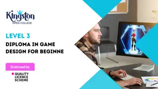 Level 3 Diploma in Game Design for Beginner  - QLS Endorsed