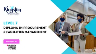 Level 7 Diploma in Procurement & Facilities Management - QLS Endorsed