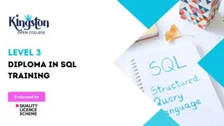 Level 3 Diploma in SQL Training for MySQL - QLS Endorsed