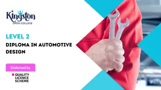 Level 2 Diploma in Automotive Design - QLS Endorsed