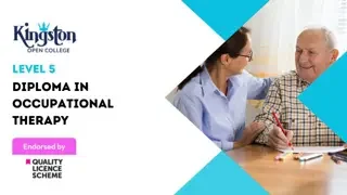 Diploma in Occupational Therapy - Level 5 (QLS Endorsed)