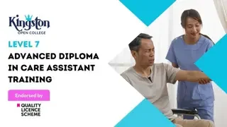 Advanced Diploma in Care Assistant Training - Level 7 (QLS Endorsed)