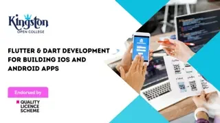 Flutter & Dart Development for Building iOS and Android Apps - QLS Endorsed