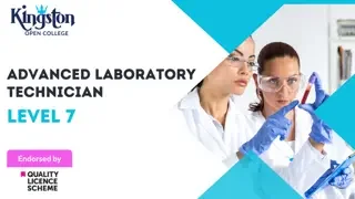Advanced Laboratory Technician: Level 7 Training