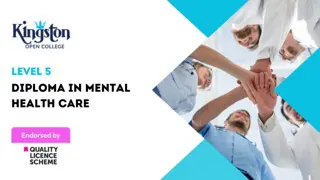 Diploma in Mental Health Care Level 5 (QLS Endorsed)