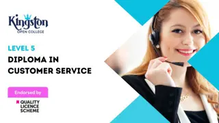 Diploma in Customer Service  - Level 5 (QLS Endorsed)