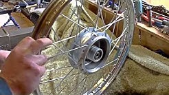 Foundations in Motorcycle Wheel Building (Online + Private 1 to 1 tuition)