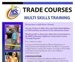 Trades Courses