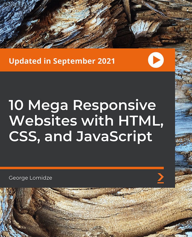 10 Mega Responsive Websites with HTML, CSS, and JavaScript