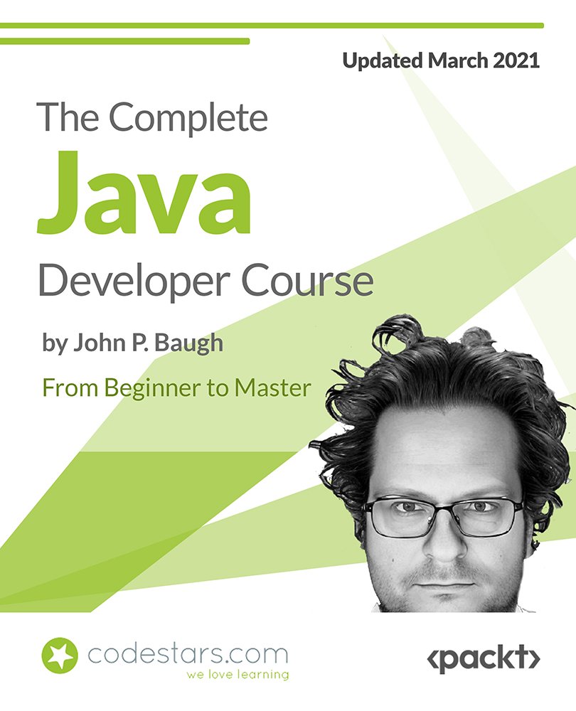 The Complete Java Developer Course: From Beginner to Master
