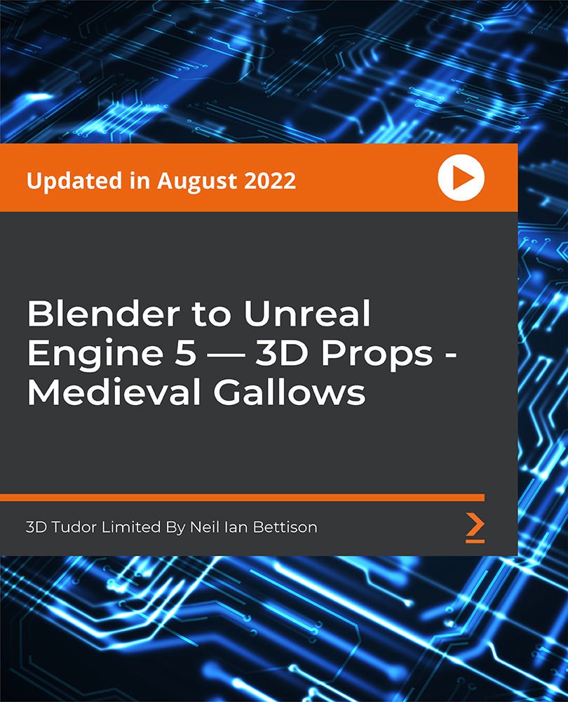 Blender to Unreal Engine 5 - 3D Props - Medieval Gallows