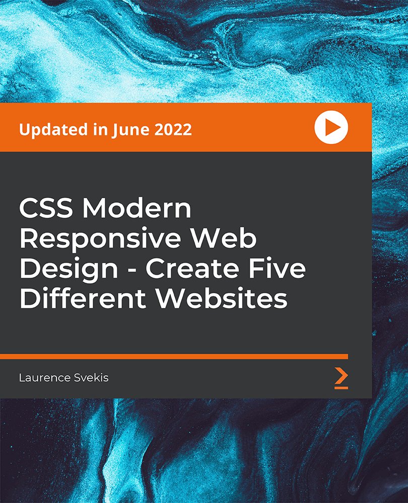 CSS Modern Responsive Web Design - Create Five Different Websites