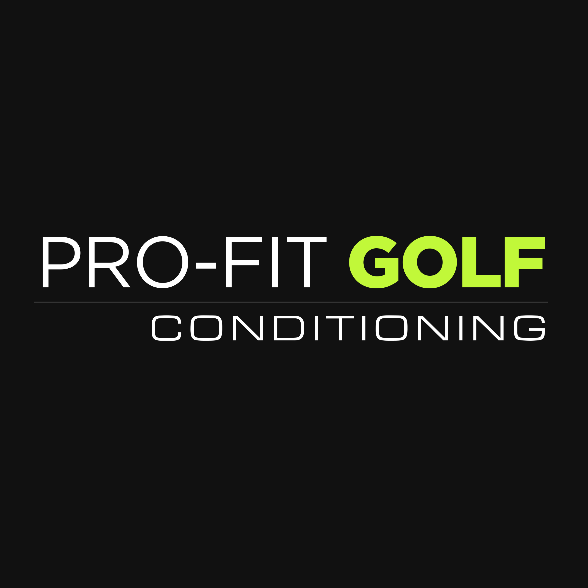 Pro-Fit Golf Conditioning logo