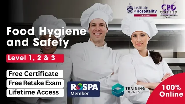 Food Hygiene and Safety Level 1, 2 & 3 Course