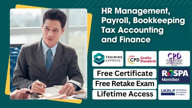 HR Management, Payroll, Bookkeeping, Tax Accounting and Finance Course