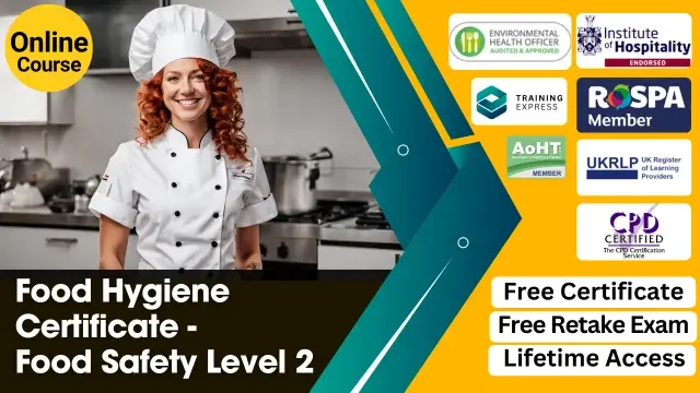 Basic Food Hygiene Certificate - Also known as Food Safety Level 2 Course