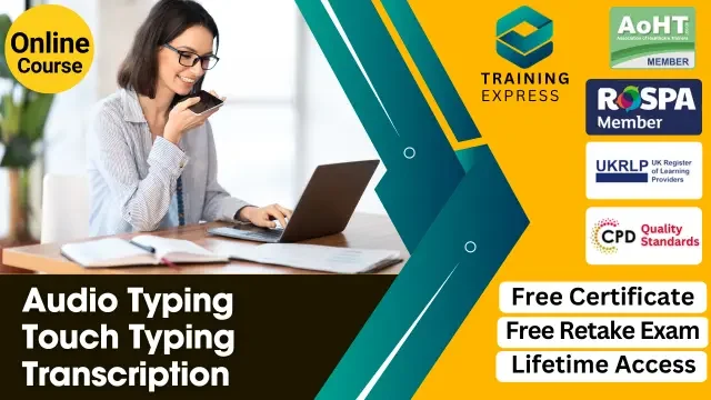 Transcription: Audio Typing & Touch Typing Course