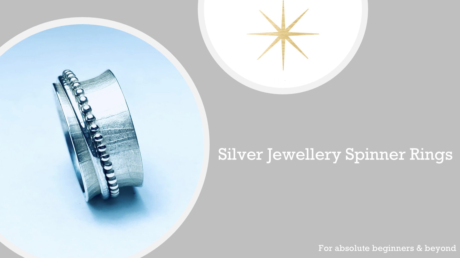 Sterling Silver Spinner Ring Workshop.
