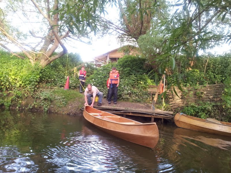 Canoe building course