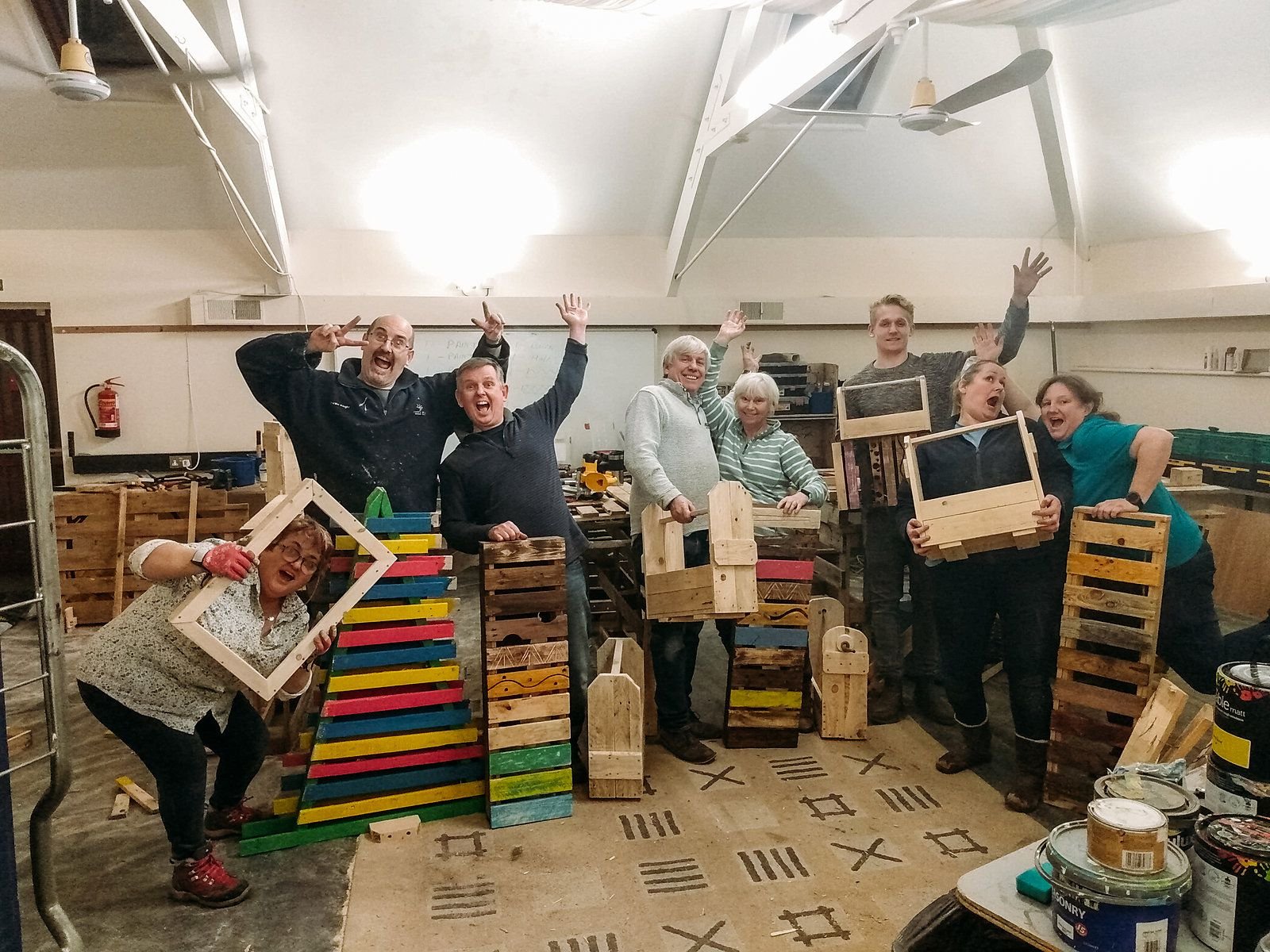 Upcycle with pallets - two-day course