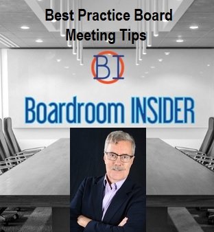 Best Practice Board Meeting Tips