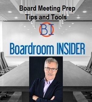 Board Meeting Prep - Tips and Tools