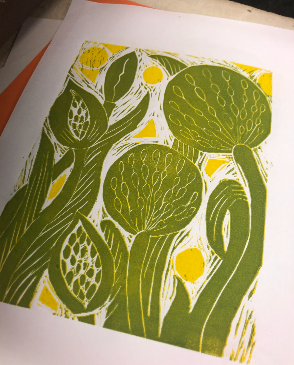 Introduction to Lino Printing Class