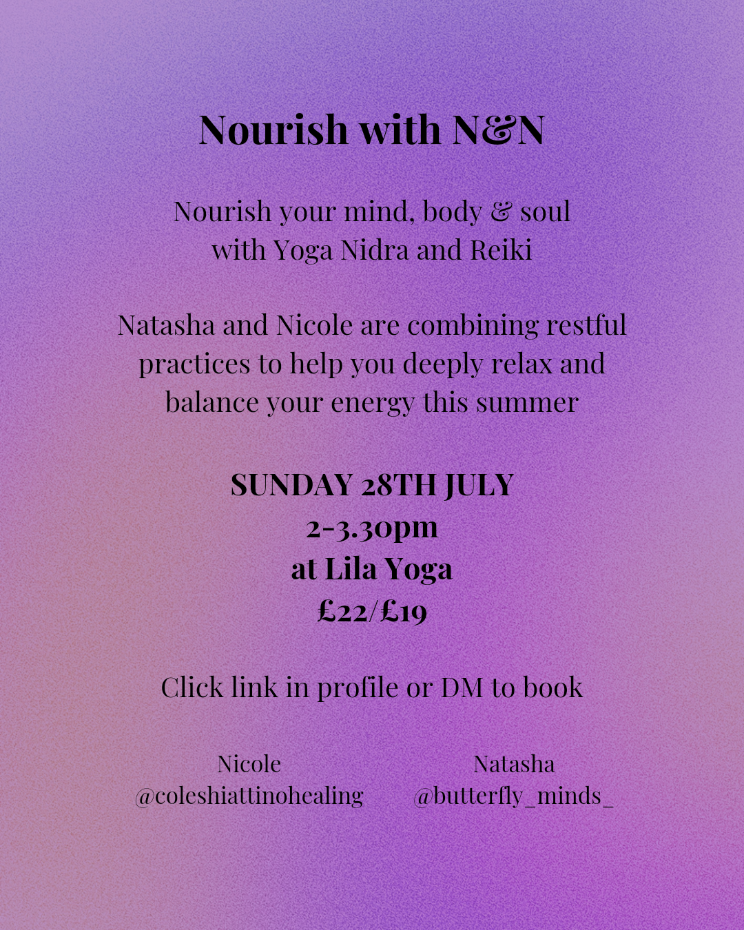 Summer Nourish with N&N