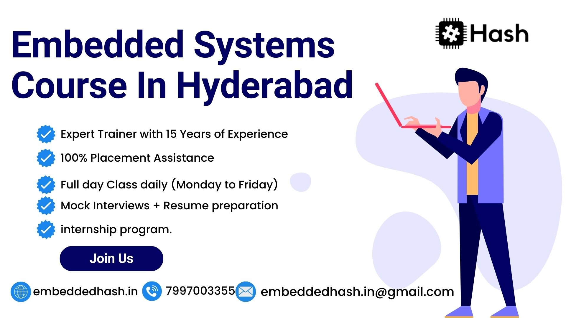 Embedded systems course in Hyderabad 