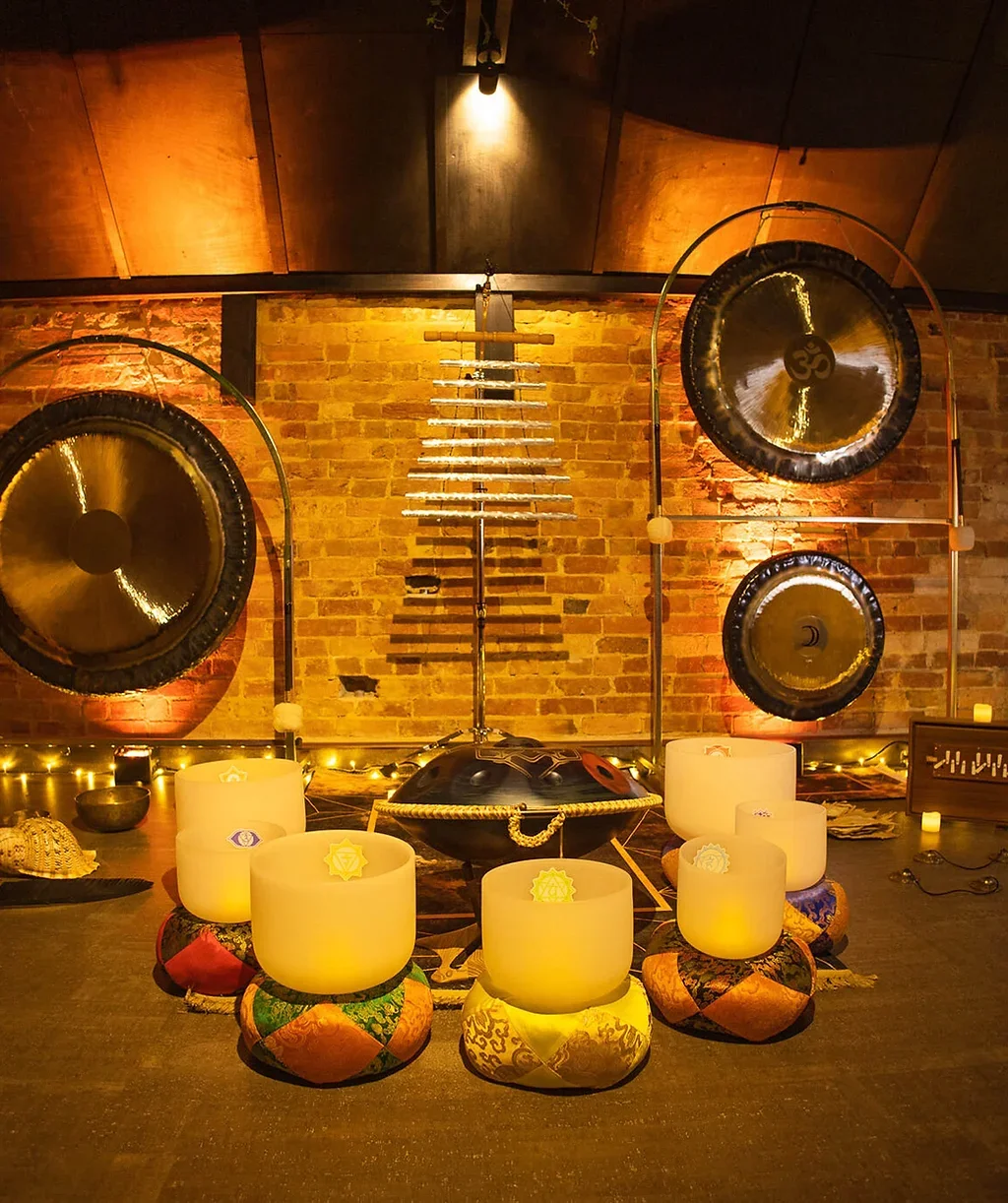 Private group sound journey & gong bath – I come to you – No distance too far.