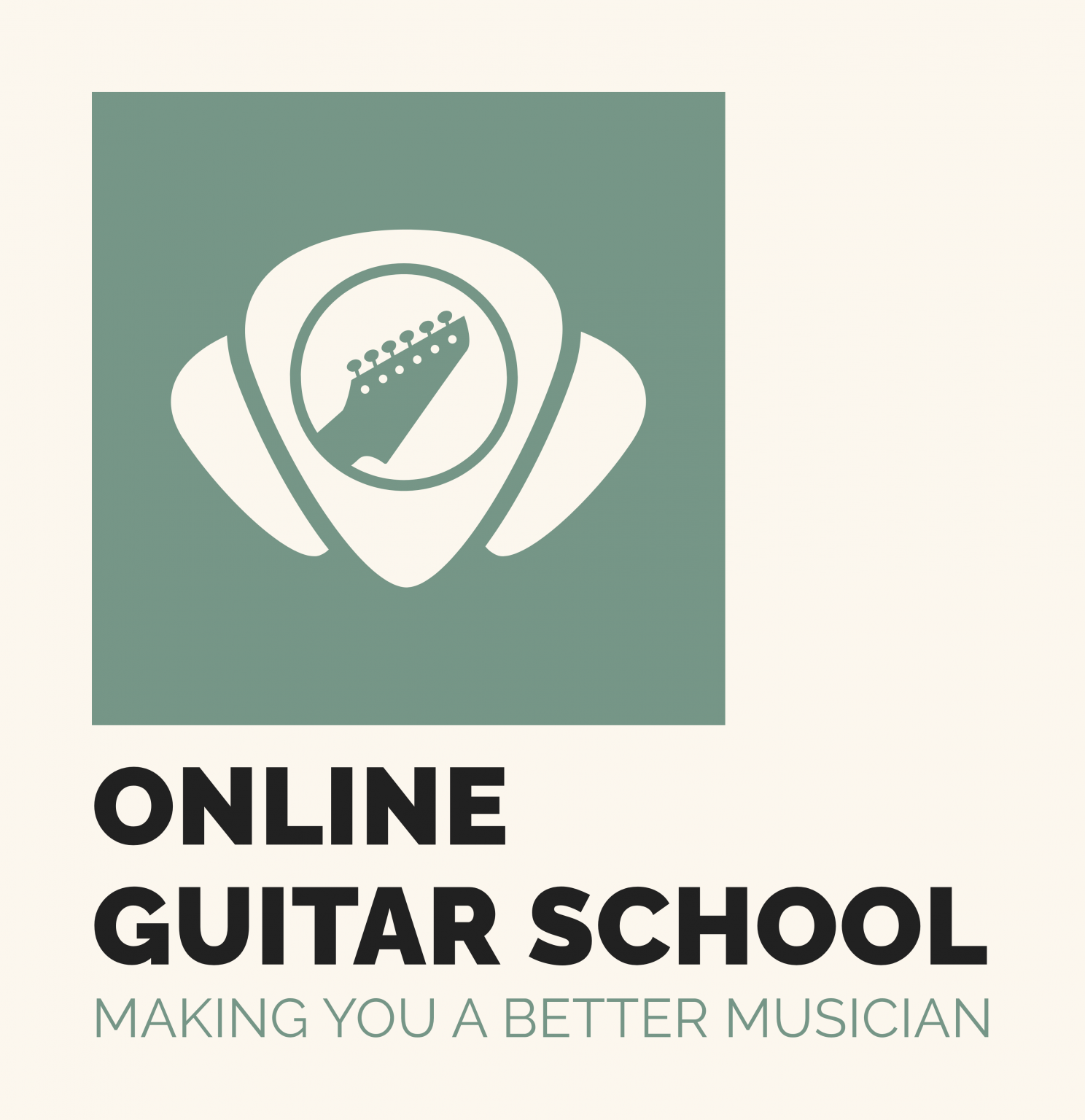 Online Guitar School logo