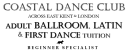 Coastal Dance Club logo