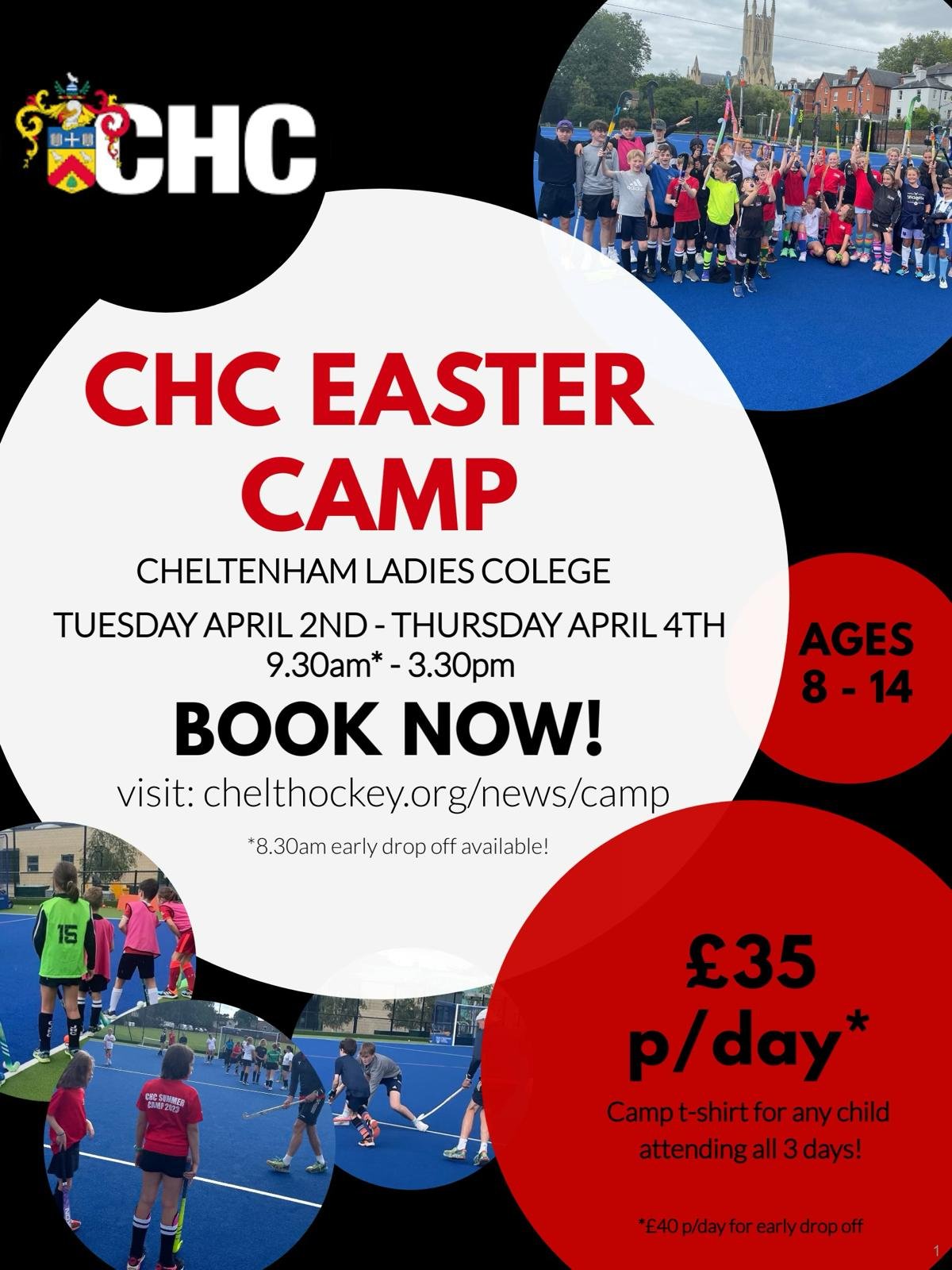 Cheltenham Hockey Club Kids Camp - Easter