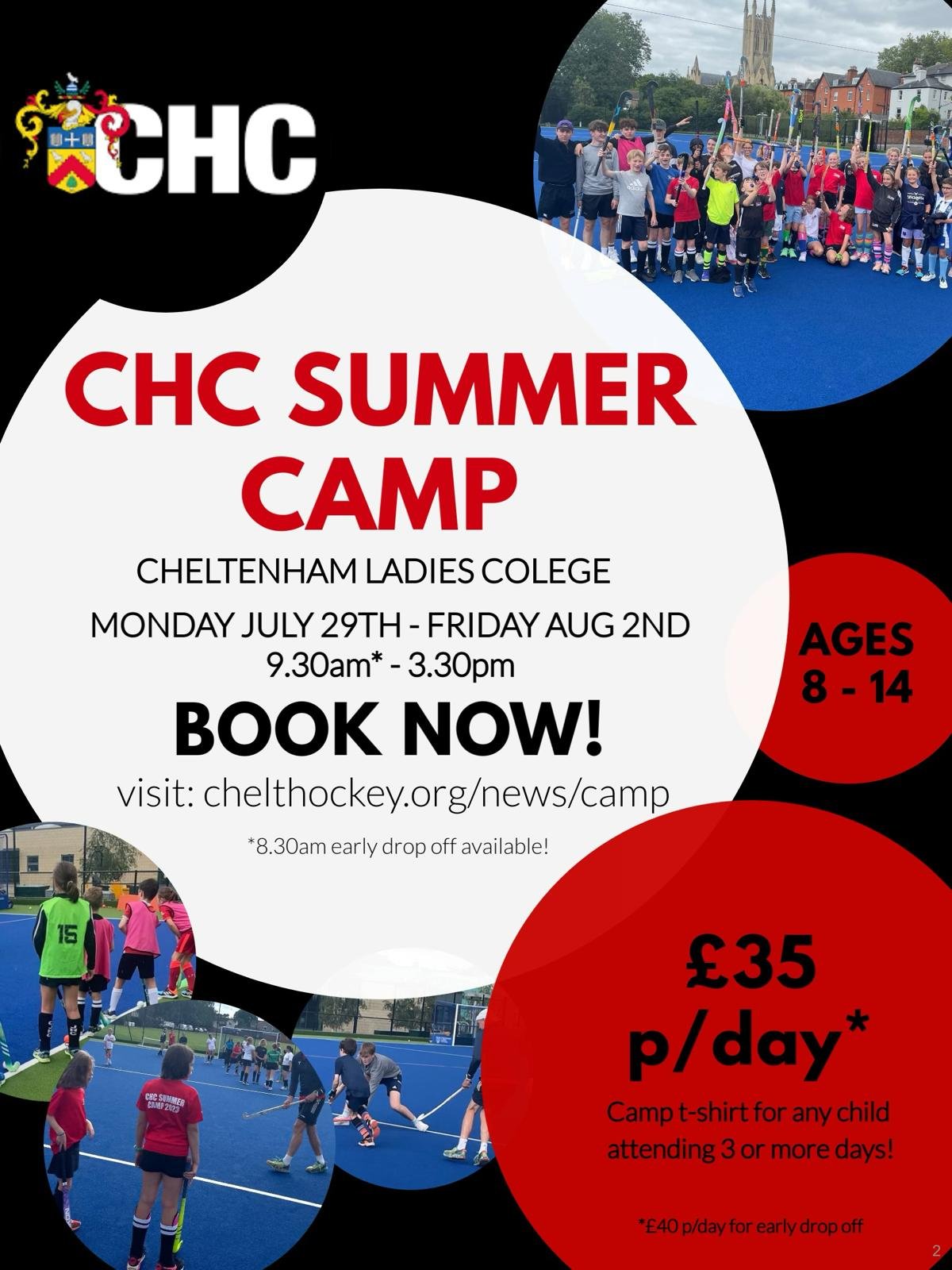 Cheltenham Hockey Club Kids Camp - Summer