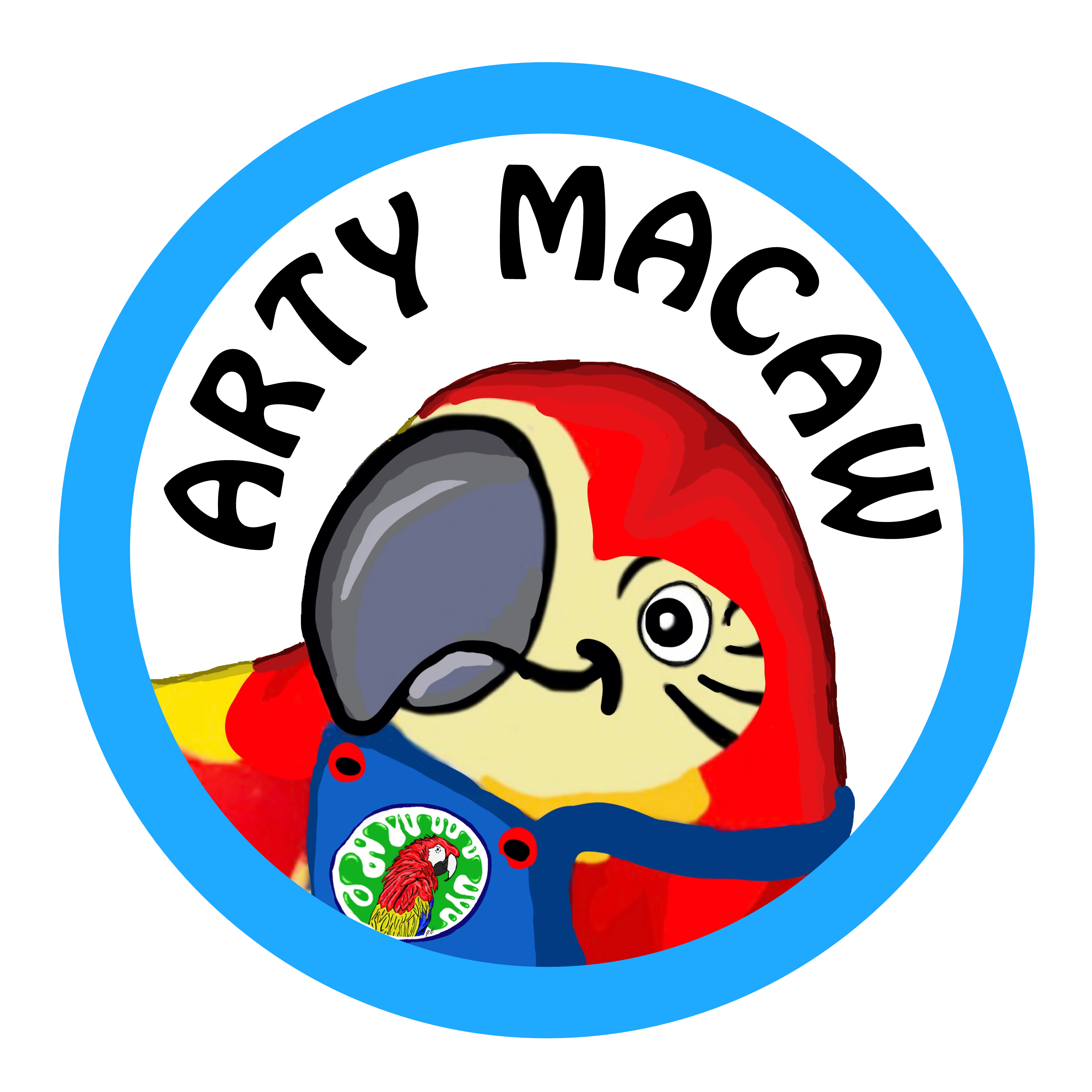 Arty Macaw - Art & Textiles Workshops  logo