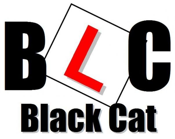 Black Cat School Of Driving logo