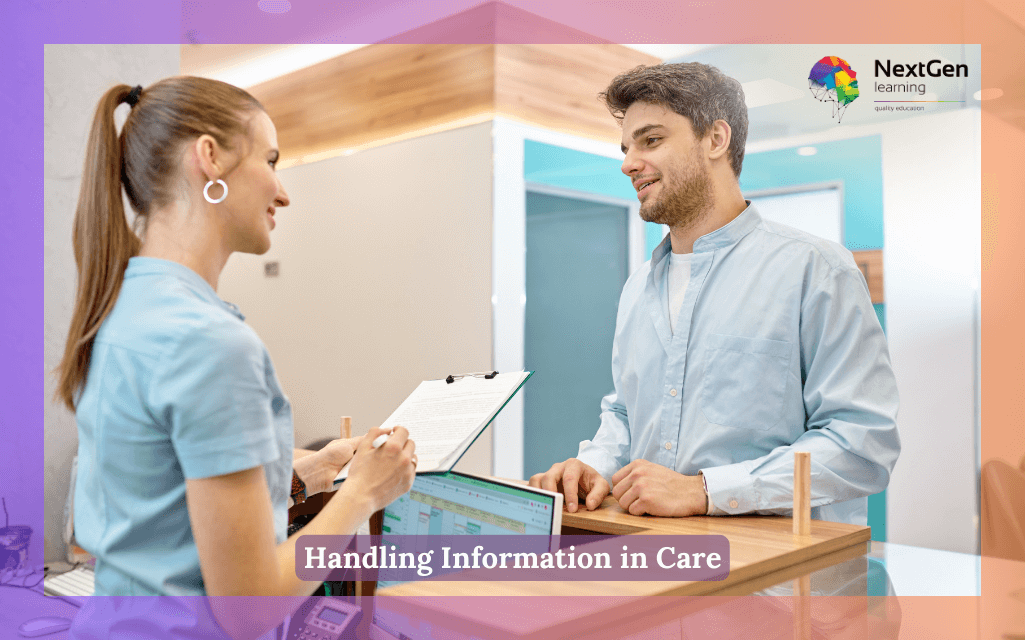 Handling Information in Care Course