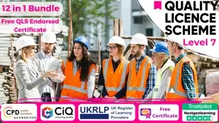 Construction Safety Training at QLS Level 7 Advanced Diploma - 12 Courses Bundle