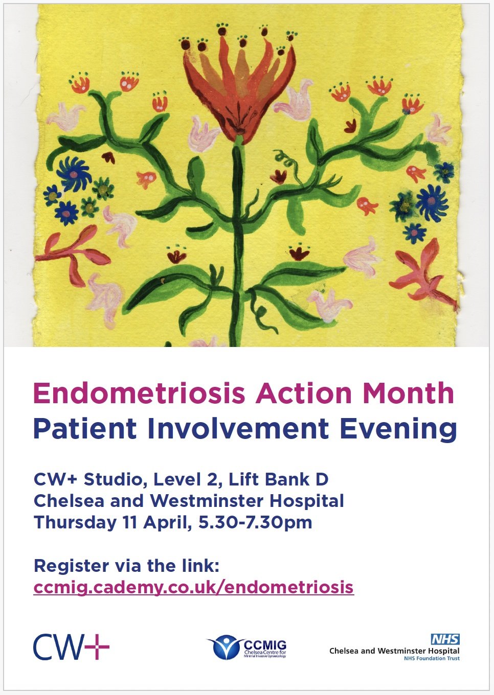 Endometriosis Action Month - Patient and Public Evening