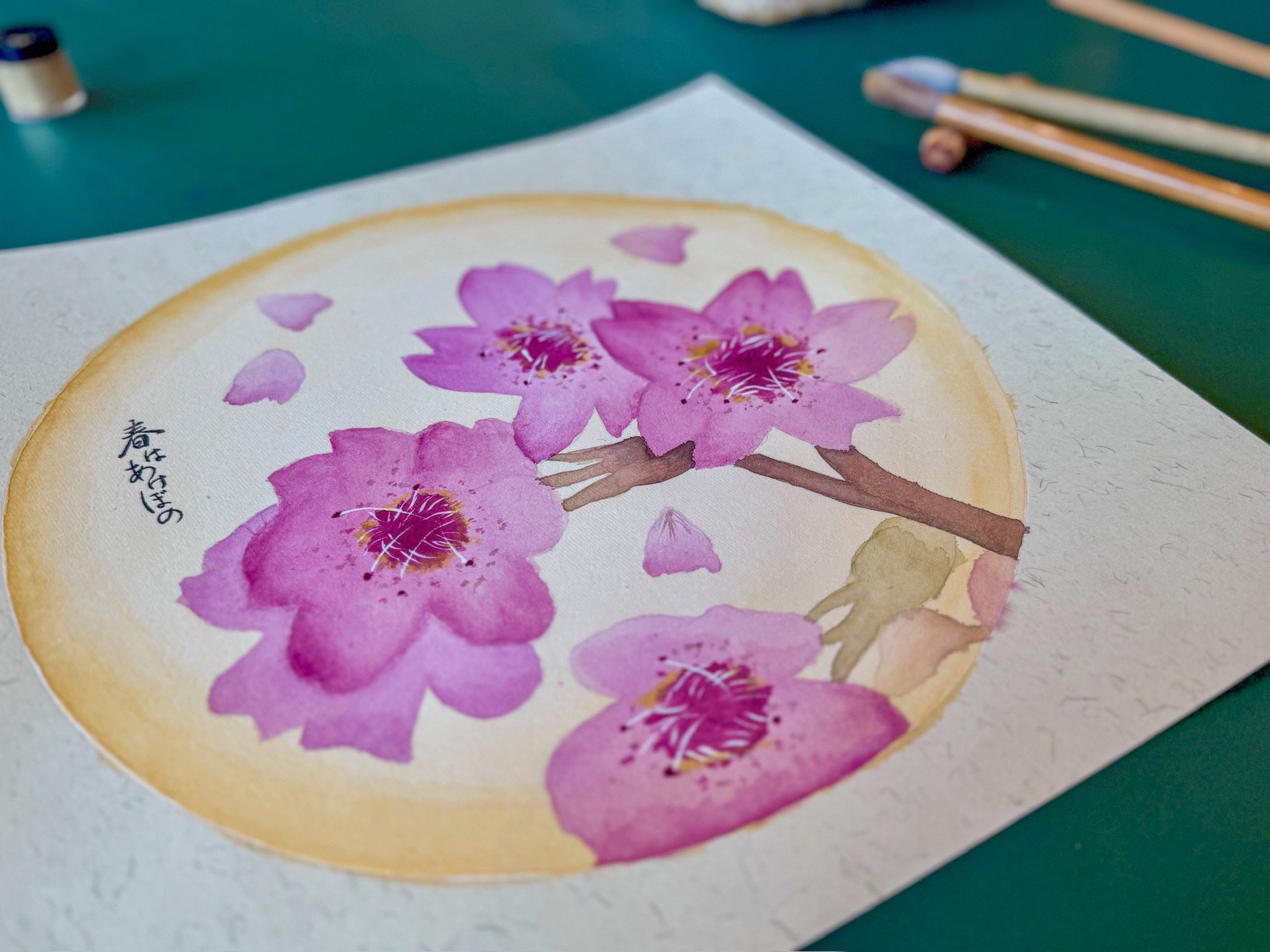 Japanese Painting Workshop - Manchester