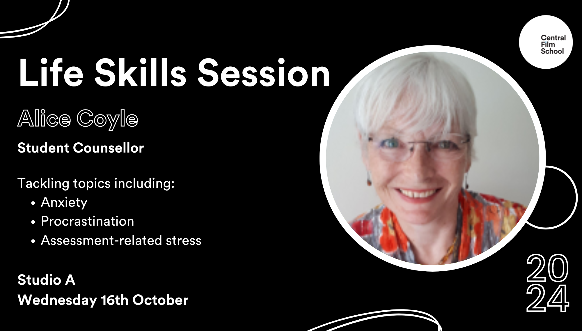 Life Skills Session - Dealing with Deadline Stress, Anxiety & Procrastination workshop