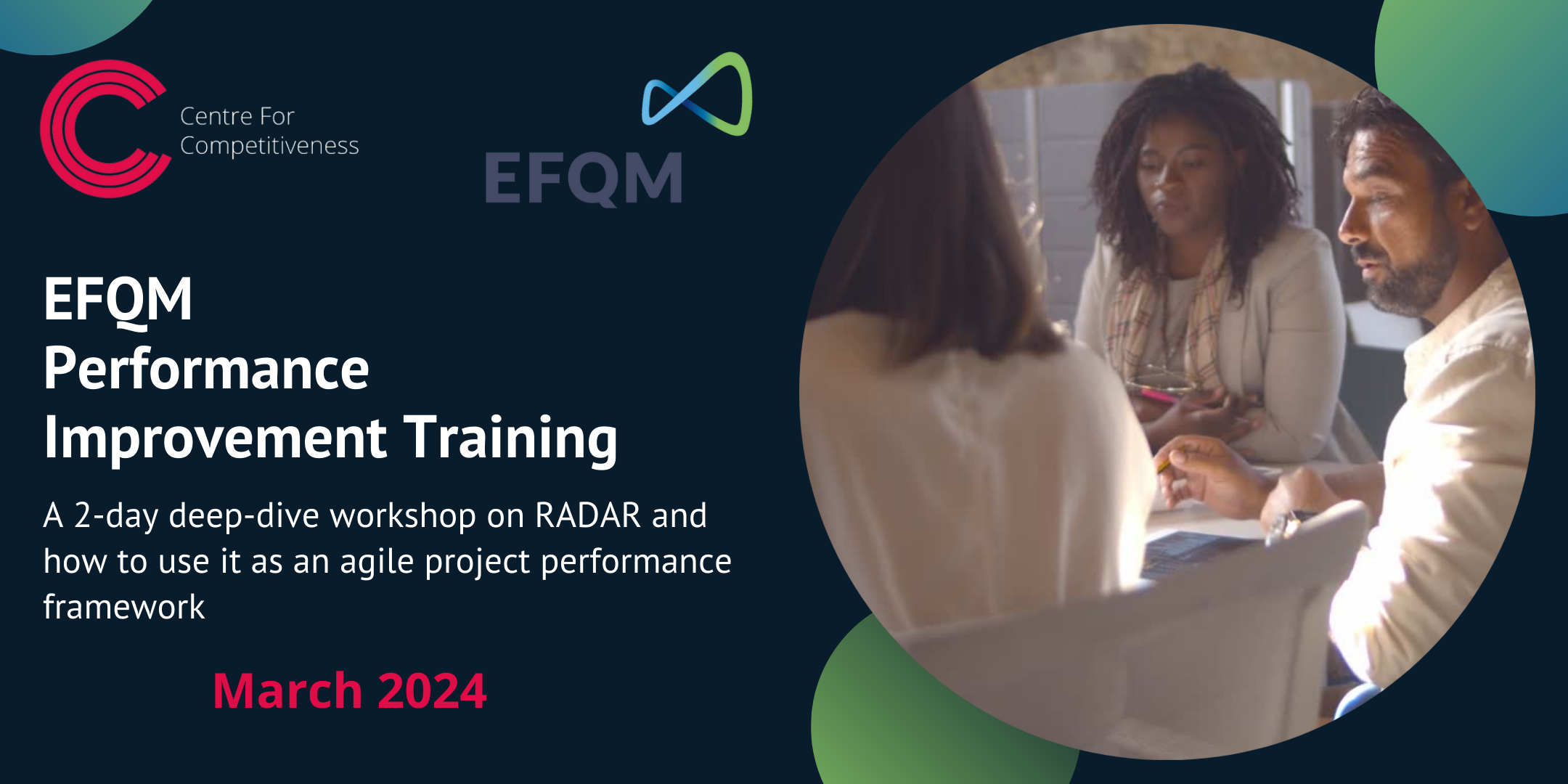 EFQM Performance Improvement Practitioner Workshop - March